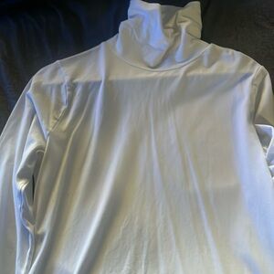 I’m selling my white turtleneck only worn once